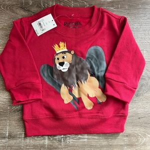 Rudolph The Red-Nosed Reindeer Island of Misfit Toys Lion King Sweatshirt NWT